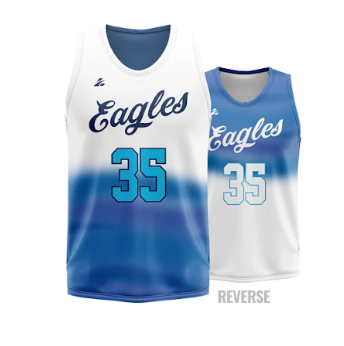 Men's Single-Ply Reversible Basketball Jersey