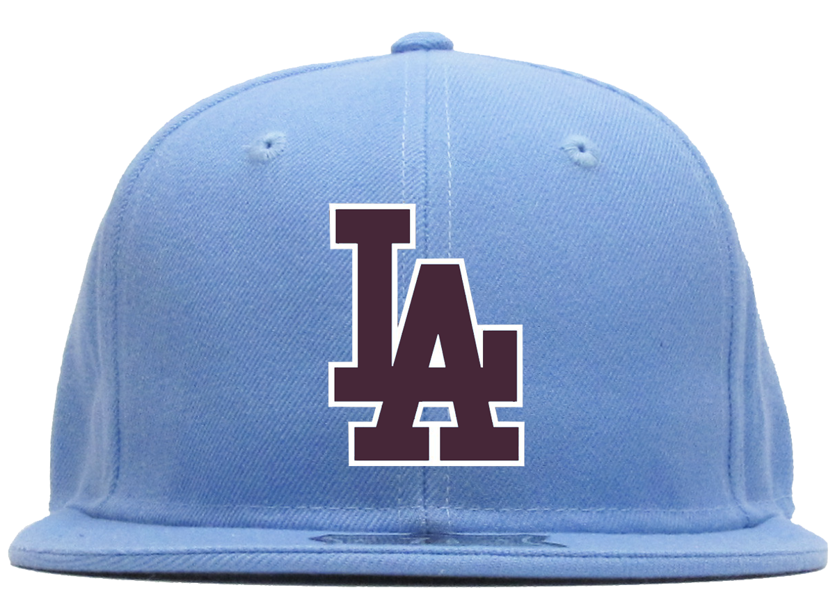 KB Ethos Flat-Brimed Fitted Hat - (SKY)